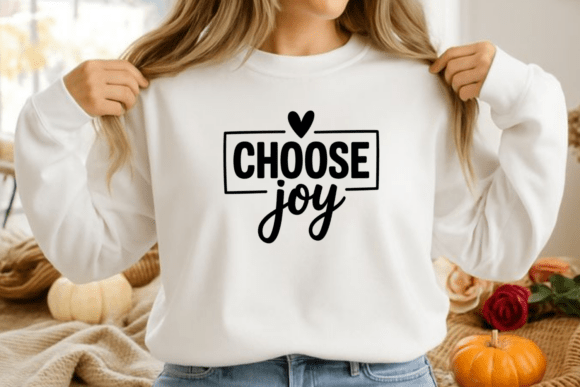 Choose Joy Quote PNG SVG