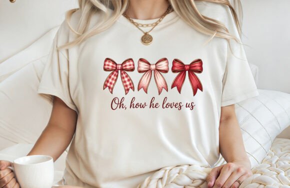 Coquette Bow Valentine Sublimation PNG