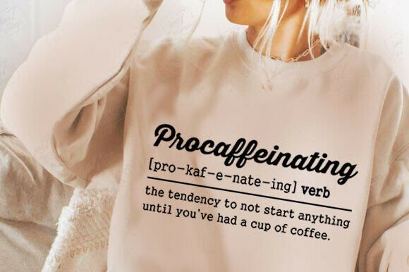 Funny Caffeine Quote Definition Svg