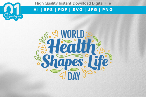Health Shapes Life SVG Quote