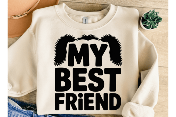 My Best Friend Dog Lover Quote PNG SVG