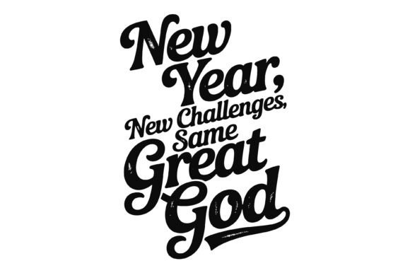 New Year Great God Vector SVG