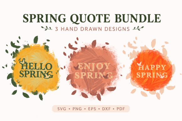 Spring Quote Bundle SVG Review
