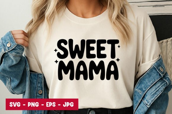 Sweet Mama Quote Typography SVG PNG